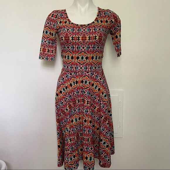 Lularoe Kaleidoscope Dress   - Picture 1 of 5